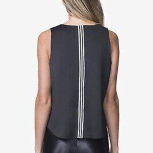 Koral Activewear Women's Black neoprene Sleeveless Top, size L
